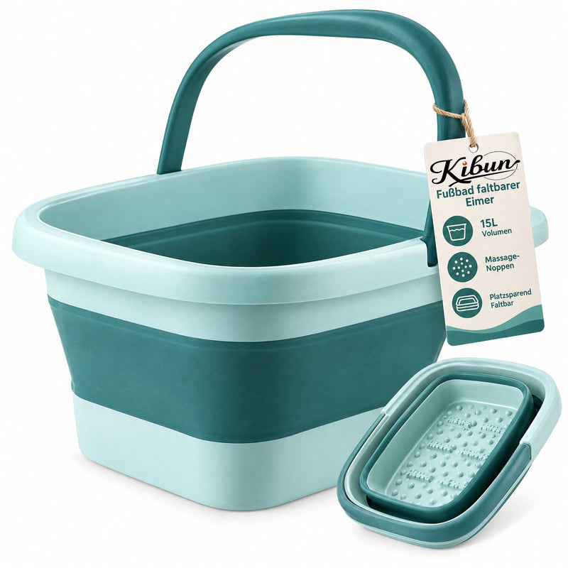 Faltbare Fußbadewanne