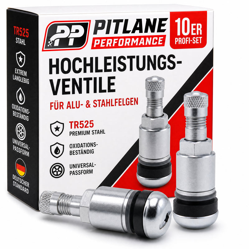 Schrader Metall Aluminium Ventile TR525