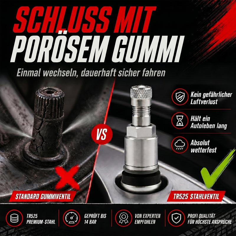Schrader Metall Aluminium Ventile TR525