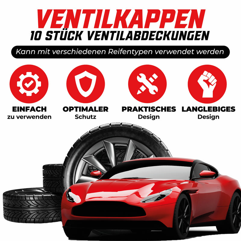 Schrader Ventilkappen