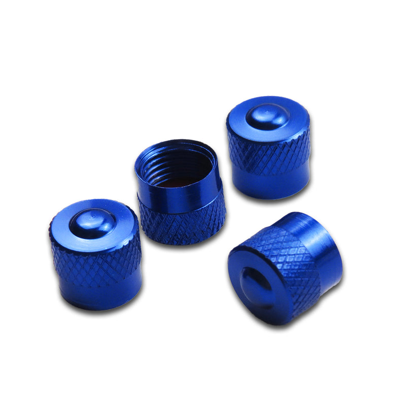 Schrader Ventilkappen, Aluminium Racing, 4er Set