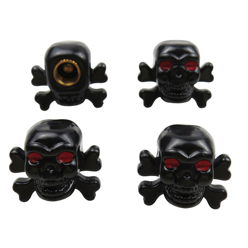 Schrader Ventilkappen; Eye-Catcher-Caps; 4er Set