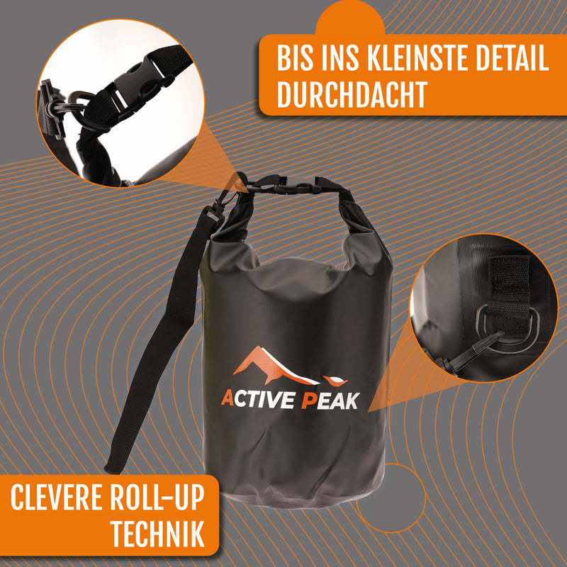 Active Peak Dry Bag mit Smartphonetasche