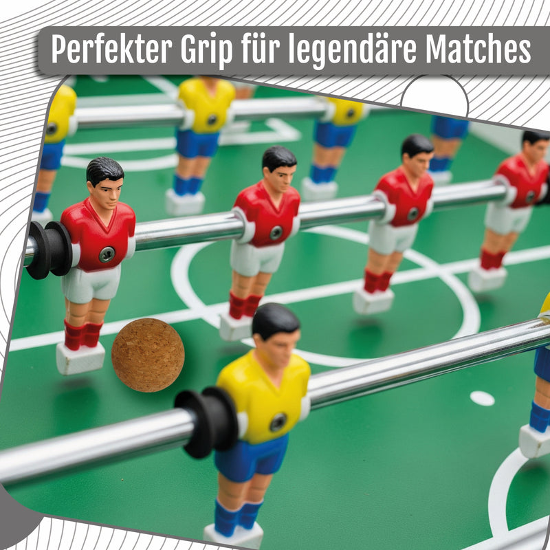 12er Set Profi Turnier Kickerbälle; 35 & 36 mm