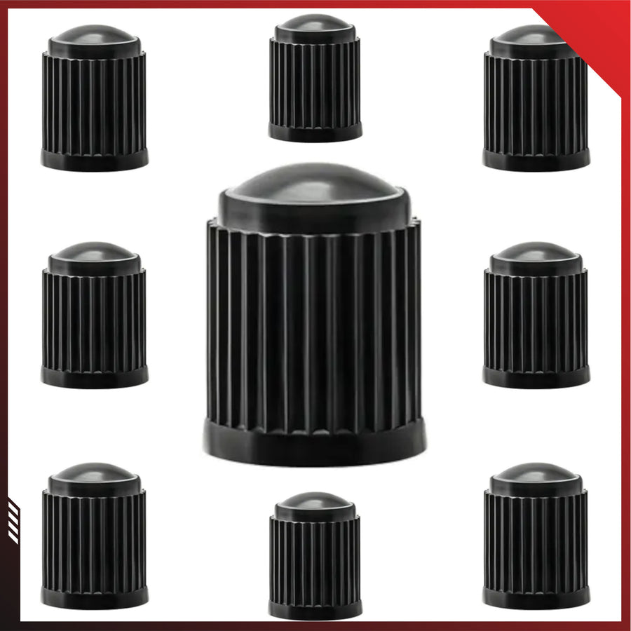 10er Set: Fahrrad Ventilkappen Dunlop/Presta
