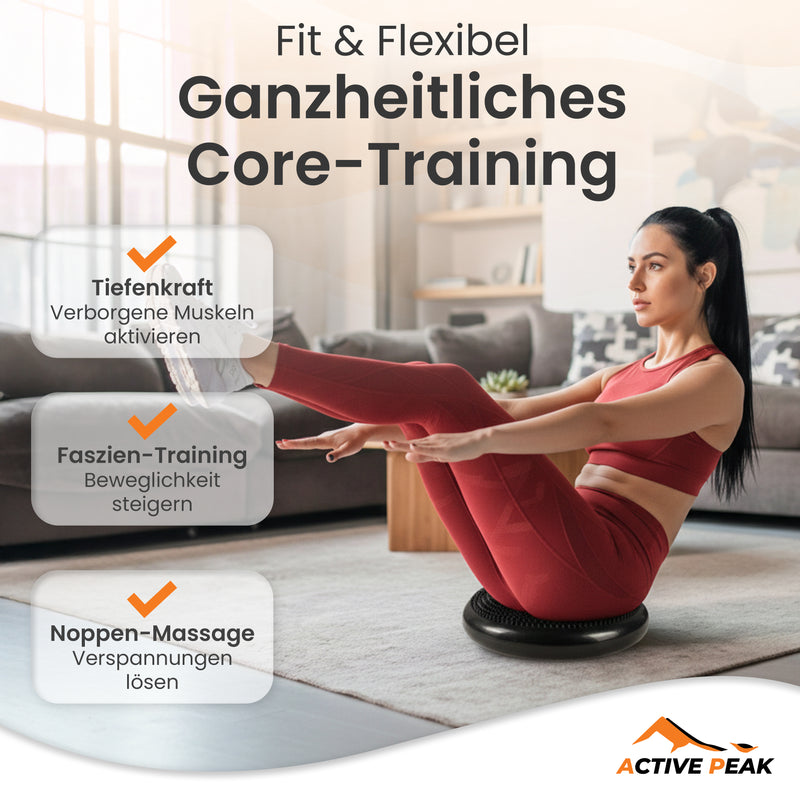 Balance Ballsitz-Kissen mit Luftpumpe