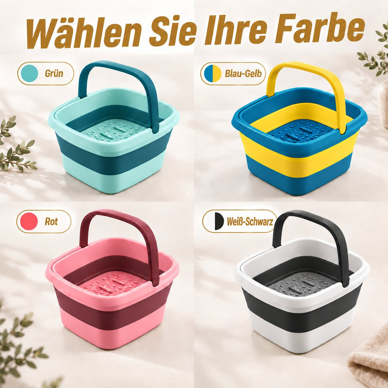 Faltbare Fußbadewanne