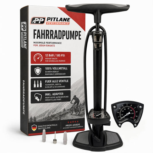 XXL Luftpumpe mit Manometer
