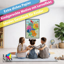 Poster Deutschlandkarte für Kinder