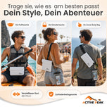 Wasserdichte Bauchtasche mit Handyhülle
