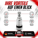 Schrader Metall Aluminium Ventile TR525