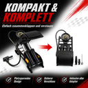 Tritt Fußpumpe Fahrradpumpe alle Ventile