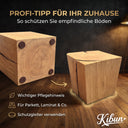 Beistelltisch Baumstamm-Holzwürfel aus massiver Eiche 85 kg - Unikat