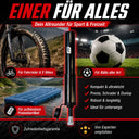 Profi Fahrrad-Handpumpe Luftpumpe inkl. Rahmenmontagematerial alle Ventile
