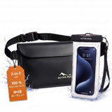 Wasserdichte Bauchtasche mit Handyhülle