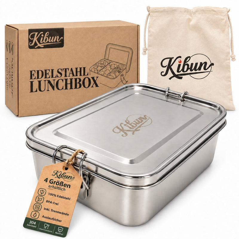 Lunchbox aus Edelstahl