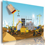 Poster: Baustelle; Größe: 82 x 42 cm