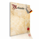 Urkunde Blanko Vordruck Premium Papier DIN A4