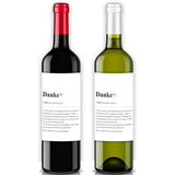 Flaschenetiketten: 2er Set Definition