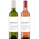 Flaschenetiketten: 2er Set Definition