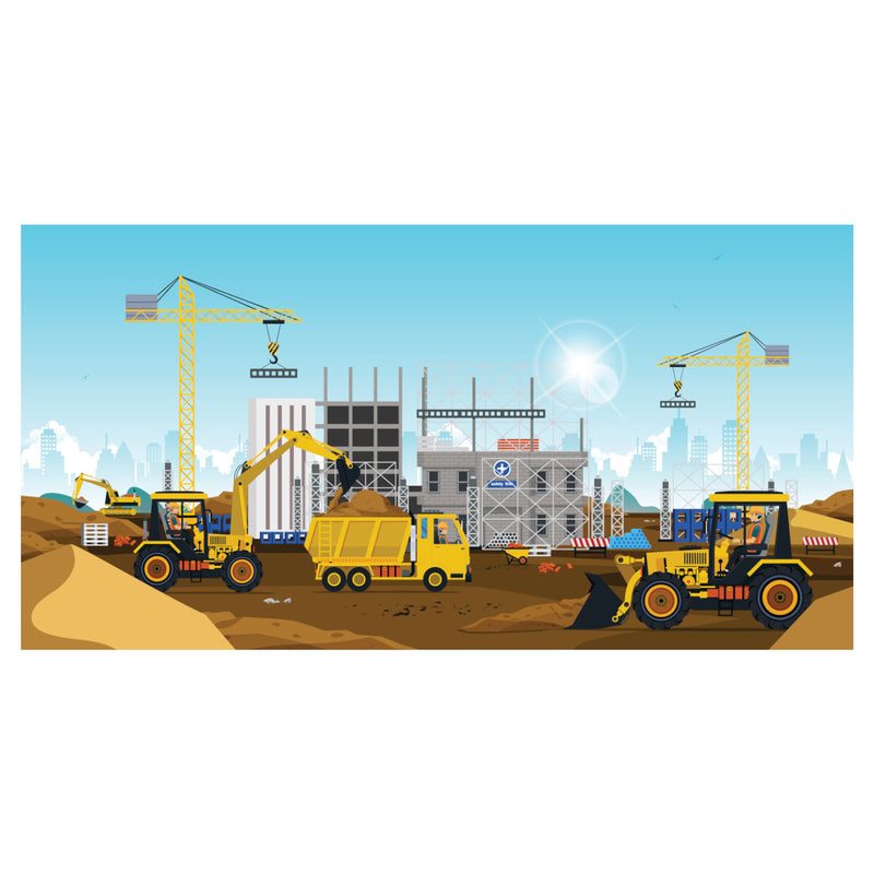 Poster: Baustelle; Größe: 82 x 42 cm