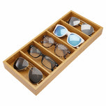 Brillen/Office Organizer aus Bambus 40 x 17 x 4 cm