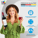 Flaschenetiketten: 2er Set Definition