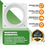 Wandflansch für Rohre