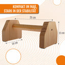 Liegestützgriffe aus Holz; 2er Set
