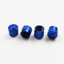 Schrader Ventilkappen, Aluminium Racing, 4er Set