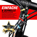 Fahrrad Hydraulikschlauch-Clips 8er Set Farbe: Weiß