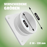 Wandflansch für Rohre