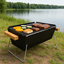 Mobiler BBQ Holzkohle Grill