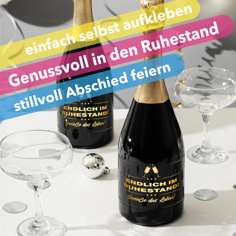 Flaschenetiketten Besondere Anlässe 2er Set