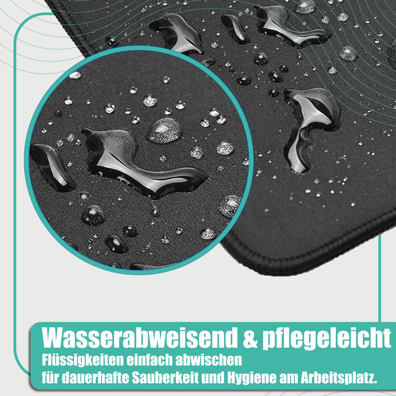 Mauspad für Gaming & Büro | rutschfest, in 90 x 40 cm oder 30 x 25 cm