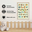 Poster Tier ABC für Kinder Größe: 60 x 42 cm