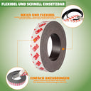 Magnet Klebeband, Länge 3 Meter, Breite 2 cm