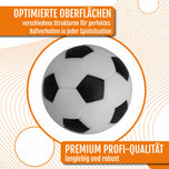 12er Set Profi Turnier Kickerbälle; 35 & 36  mm