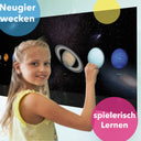 Poster: Sonnensystem mit Informationen; Größe: 100x44 cm