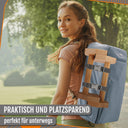 Liegestützgriffe aus Holz; 2er Set