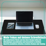 Mauspad für Gaming & Büro | rutschfest, in 90 x 40 cm oder 30 x 25 cm