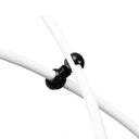 Fahrrad Hydraulikschlauch-Clips 8er Set Farbe: Weiß