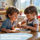 Multiplikationsbrett aus Holz
