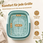 Faltbare Fußbadewanne