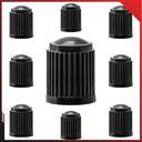 10er Set: Fahrrad Ventilkappen Dunlop/Presta