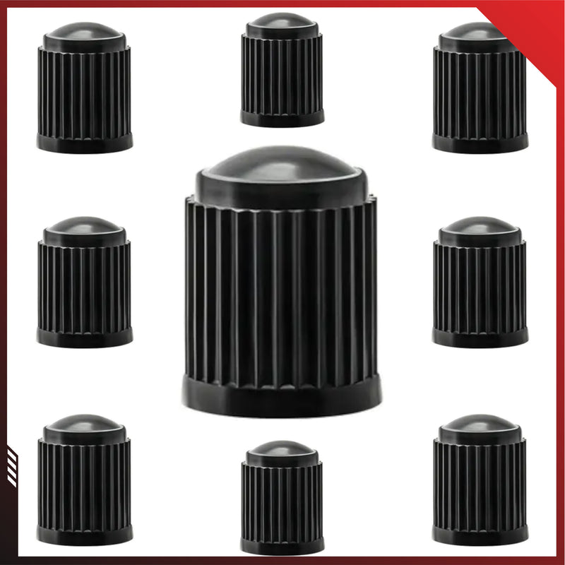 10er Set: Fahrrad Ventilkappen Dunlop/Presta