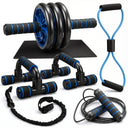 7-in-1 Workout Set mit Bauchroller, Liegestützgriffen, Springseil & Zubehör