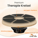 Therapie Kreisel Balance Board aus Holz