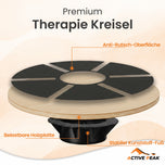 Therapie Kreisel Balance Board aus Holz