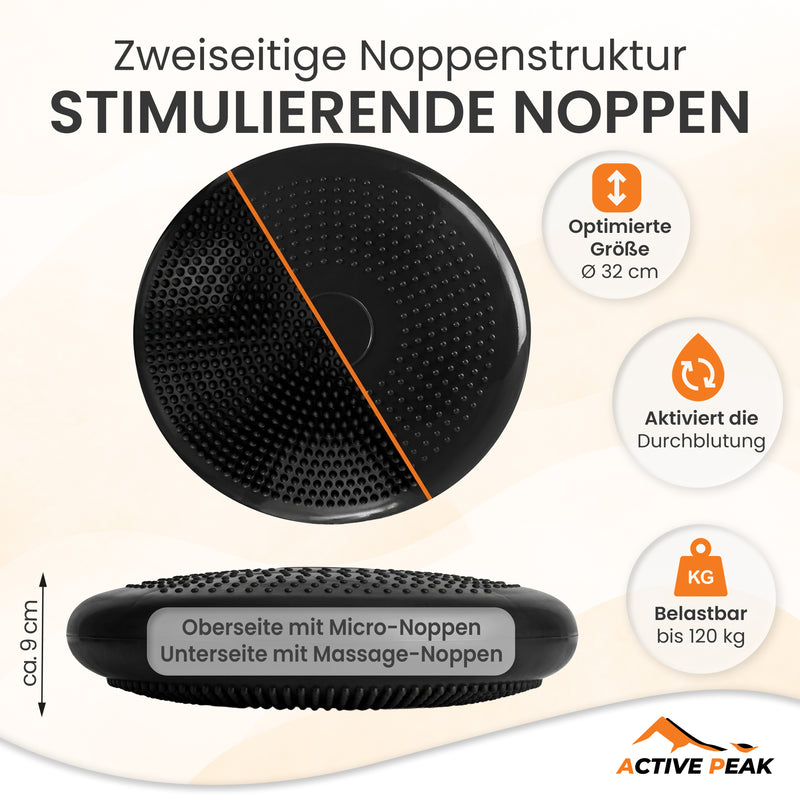 Balance Ballsitz-Kissen mit Luftpumpe